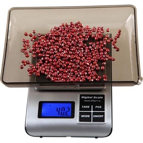 500g/ 0.01g High Accurate Digital Kitchen Coffee Scale Pocket Jewelry Weighing Scale with Tray