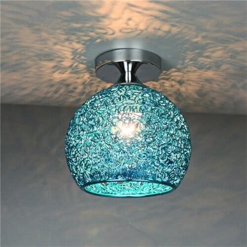 1PC Crystal Pendant Light Nordic LED Chandeliers Ceiling Light for Hall Corridor Bedroom