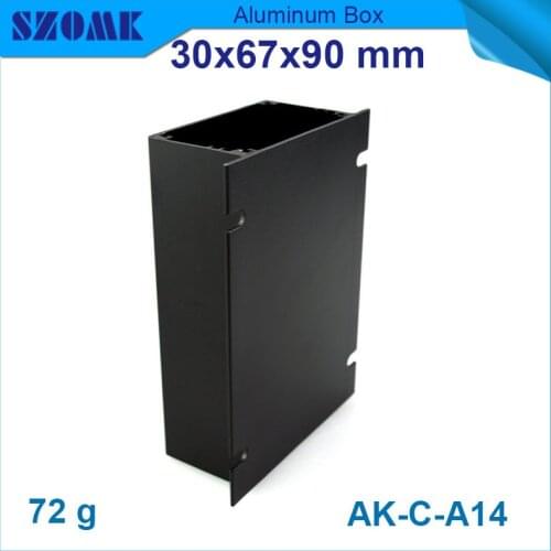 10 pcs/lot multi-purpose wall-hanging aluminum box in different length for electronics and other components, made in China