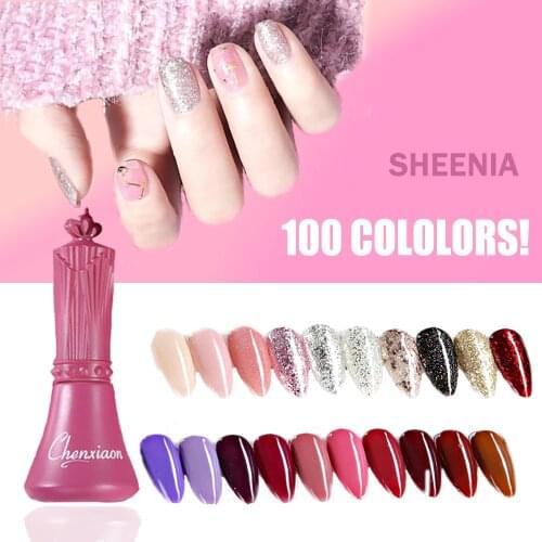 2021 Free Color Card Hotsale 100 Colors Nail Gel Polish Set Nail UV Gel Polish Kit Nail Lacquer Set For Soak Off Sequins Gel Kit