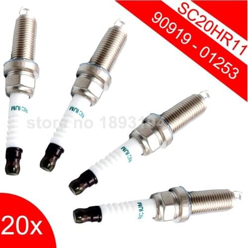 20x OEM packing 90919-01253 9091901253 SC20HR11 for Toyota Corolla Scion