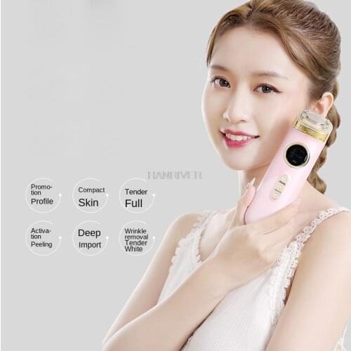 4 in 1 radio mesotherapy electroporation radio frequency lifting skin rejuvenation and wrinkle removal LED photon massager