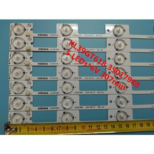 40PCS/LOT new and original for Konka KL39GT618 light bar,35017988 35017990 backlight lamp LED strip 6v Connector