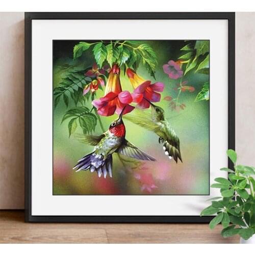 Nabi Bird 5D Diamond Embroidery Animal Picture of Diamonds 100% Full Square Set for Embroidery Stitch for Baby Room Decor