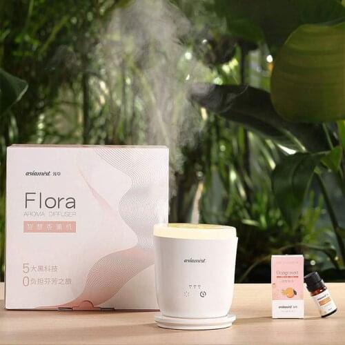 Asiamist Aromatherapy Diffuser Humidifier Aromatic Diffuser Essential Oil Mist Making Machine Flora aroma diffuser Air Purifier