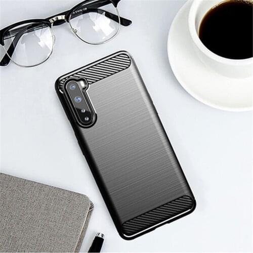 For Cover OnePlus Nord 5G Case OnePlus Nord 5G Carbon Fiber Shell Soft Anti-knock Phone Case For OnePlus Nord 5G Cover 6.44 inch