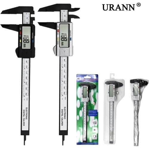 Digital Vernier Calipers Measure 150mm 6 Inch LCD Electronic Plastic Gauge Height Measuring Instruments Micrometer