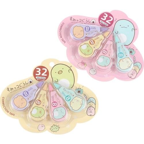 4 pcs/pack White out Correction Tape Gift Stationery School Office Supply