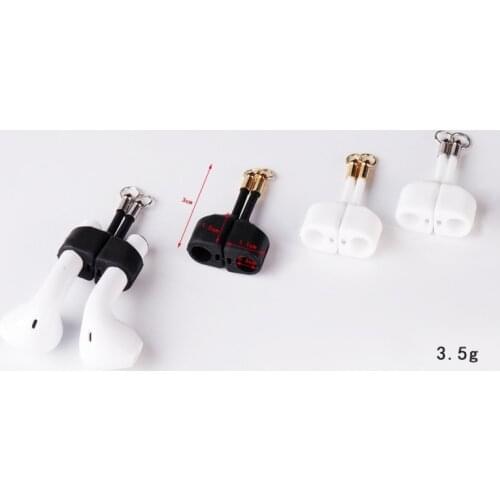 For AirPod Magnetic Protective Earhook Headphones Anti-lost Mask Chain Eye Chain 2Pcs Wireless Earphone Earhooks Holder Case