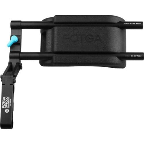 FOTGA DP3000 Shoulder Pad support stabilizer f 15mm Rod DSLR rig Support Rail System