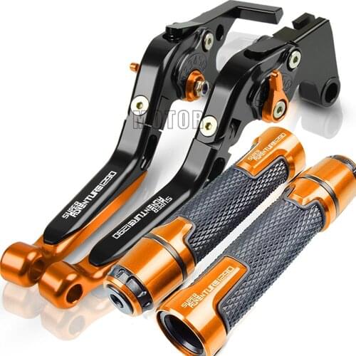 New Motorcycle Racing Grip Handle Grips Brake Levers Clutch FOR 1290 Super Adventure adv S R T 2015 2016 2017 2018 2019 2020