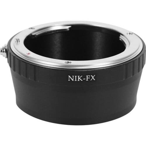 New Black Lens Adapter For Nikon F AI Lens to Fujifilm X Mount Camera Fit Fuji X-E1 DC287