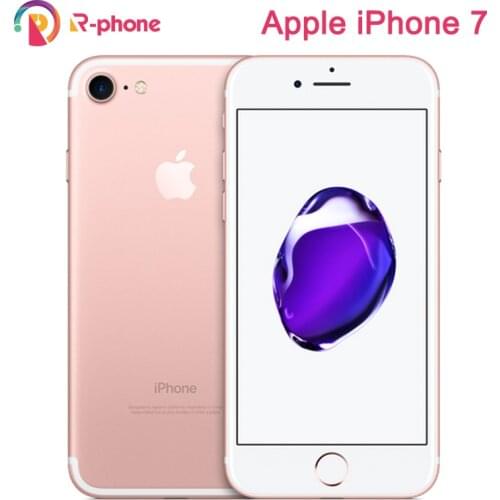 Original Apple iPhone 7 Used 99% New Fingerprint 4G LTE Unlocked 2GB RAM 32/128/256GB ROM iOS Mobile Phone 12.0MP Cellphone