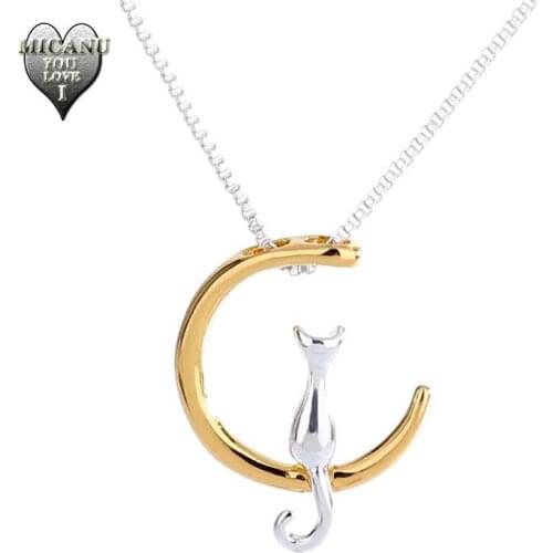 Necklase Luna Chain Choker Colgantes Kpop Fashion Harajuku SautoirFemme Long Egirl Boyfriend Gift Bizuteria Ofertas Relampago202