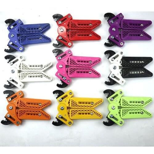 Archery Bow Stand Adjustable Length Rubber Compound bow Universal For Bow And Arrow Support Frame