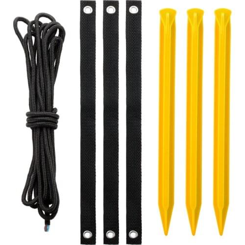 Young Tree Anchor Kit Durable Safety Material Windproof Humanized Design Strong Rope