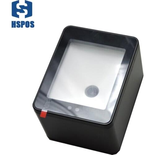 Retail 2D CCD Wired scanner Payment Box with stand for supermarket clothing shop coffee shop