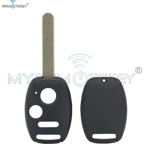 Remtekey (No chip room) 2 button with panic remote key shell for Honda Ridgeline CRV Fit Polit