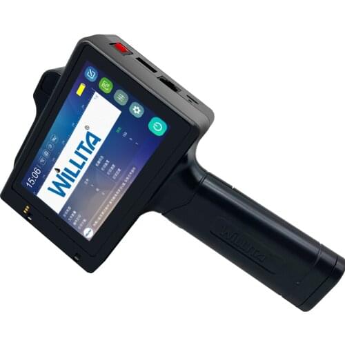 Hand Jet Handheld Inkjet Printer for QR Bar,Batch Code,Variable Date,Serial Number,Logo, Expiry Date ,Label,Online Mask Printing