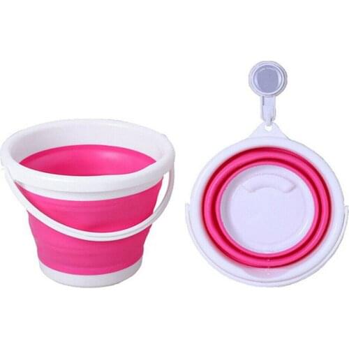 5L Car Truck Folding Bucket Foldable Basin Tourism Folding Bucket RV Camper Outdoors Goods Fishing Camping g Car Wash Carrier