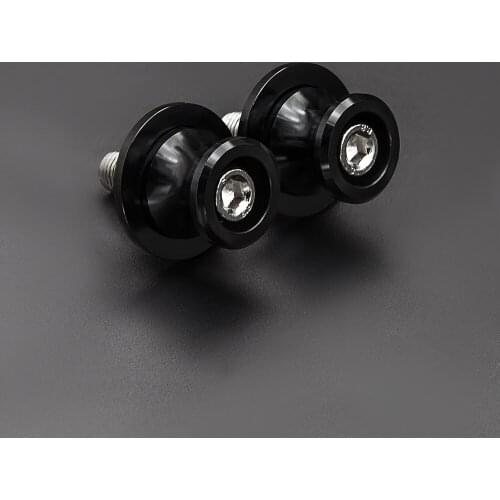 CNC Universal Motorcycle Swingarm Spools Slider Aluminum Swing Arm Spools Stand Screw For Yamaha Honda Suzuki Kawasaki BMW
