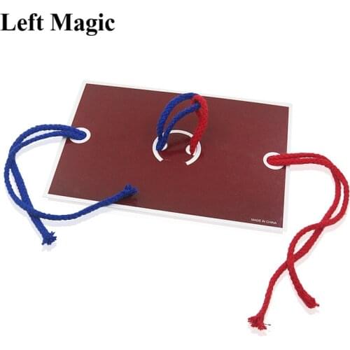 Rope And Card Magic Tricks Magician Close Up Illusions Gimmick Props Accessories Comedy Mentalism Magia