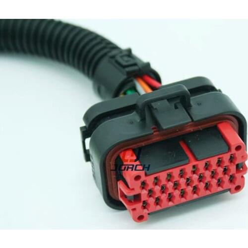 1 set 23 Pin AMP auto ecu wire Wiring Harness Electrical connector Plug 770680-1 with 15cm cable