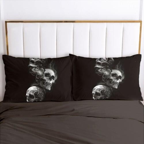 1pc Skull Deadpool Pillow cover Pillow case Bedding Pillowcase Pillowcovers decorative for home 3D HD Print bone