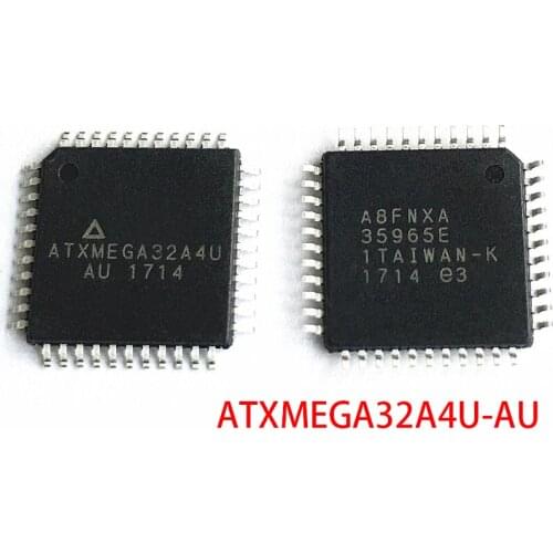 1pcs/lot ATXMEGA32A4U-AU ATXMEGA32A4U ATXMEGA32A4U-AN QFP-44