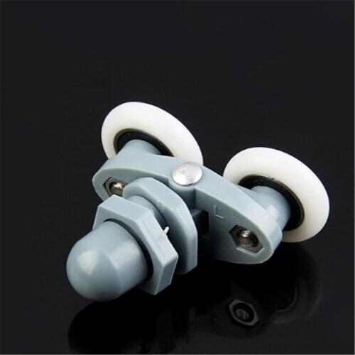 1PC Bathroom Pulley Shower Room Roller Glass Door Wheels Arc Shower Room Wheel 19mm-27mm