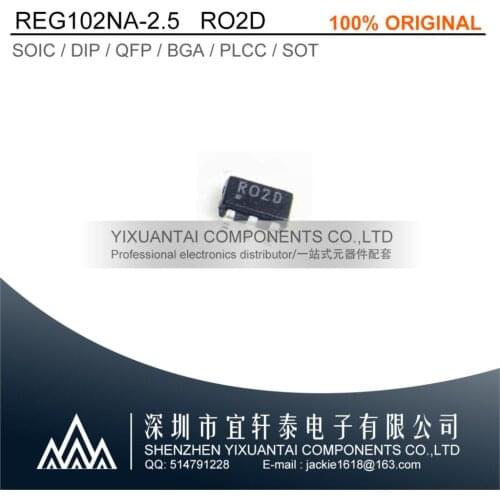 10pcs/lot REG102NA-2.5 RO2G R02G SOT23-5 Free shipping original