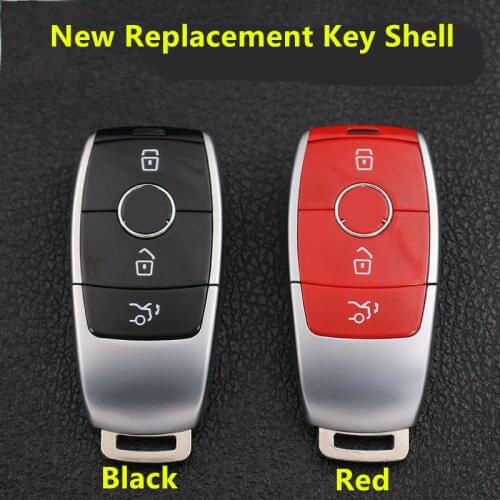 3BTN Smart Key Fob Remote Shell+Key Blank Keyless Fob Cover For Merceder Benz E S Class AMG W213 E200 300 L Accessories Styling