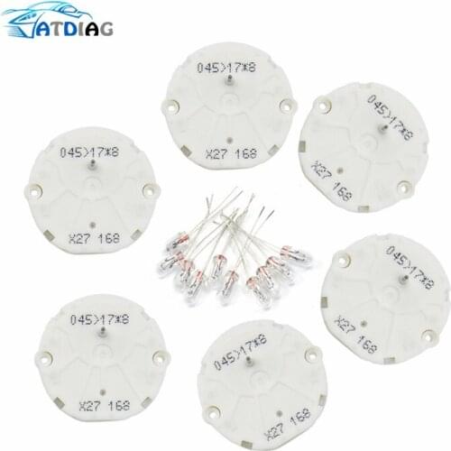 Free ship 6PCS Motor x27 168 2003-06 H2 Car 10) Free LED For speedometer kit instrument cluster X27.168 Motor