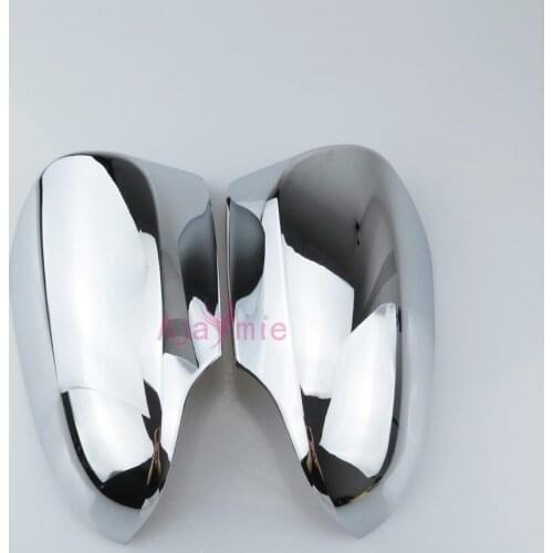 Rearview Mirror Cover Side Wing Cap Shell Case Trims 2012 2013 2014 Chrome Car Styling For Toyota Yaris Accessories