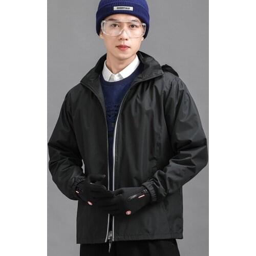 BYRON BUZZ Men's Parkas With Fur