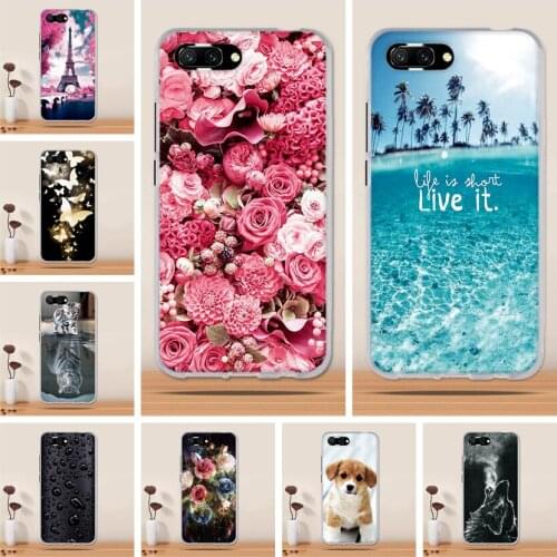 Case For Huawei Honor 10 Case Silicone Funda For Honor 10 Case Cover Coque Capa Etui Back Cover For Huawei Honor 10 Phone Case