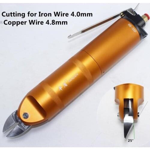 Pneumatic Metal Wire Cutting Tool Air Nippers for Iron Wire 4.0mm Copper Wire 4.8mm