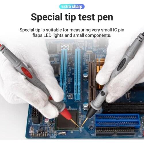 Multimeter Test Leads Universal Cable AC 1000V 20A Pen 10A III For Multi-Meter Measuring Probes Tips Wire CAT Tester N9A6