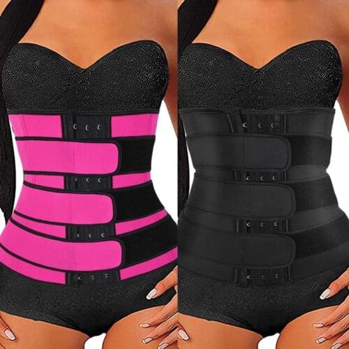 Women Shaper 3-Straps Fajsa Slimming Body Shapers Women Slimming Shapewear Bodyshaper Waist Belt Waisted Trainer Women With Hook