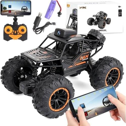 RC Car WIFI FPV 1:18 4WD Off-road Remote Control Car With 720P Camera RC Drift Car Climbing Car High Speed Toys For Kids