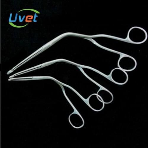 Uvet Anesthesia intubation forceps tracheal intubation forceps 17cm 20cm 25cm infant child adult Endotracheal intubation tool