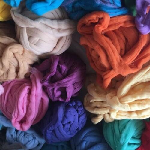 WFPFBEC 1000g wool for felting merino wool fiber 70s Please leave a message color number for any choice of color