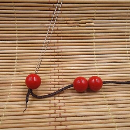 1PC Sale Open Beading Needle Supplies For Making Beads DIY Hand Made Pins Jewelry Tools For Necklace& Jewelry