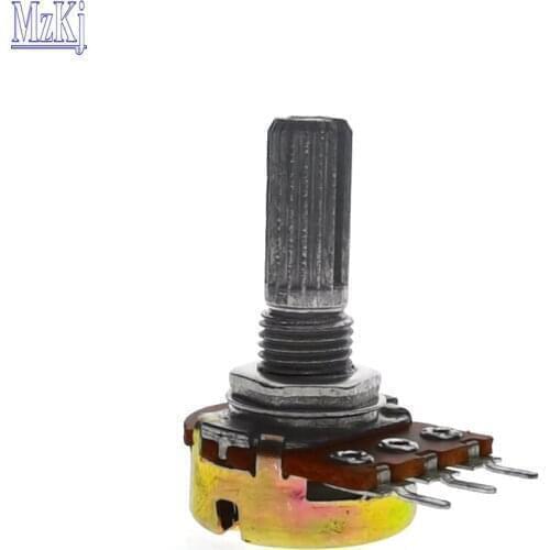10PCS New WH148 15MM Potentiometer B1K 2K 5K 10K 20K 50K 100K 500K 1M DIP3