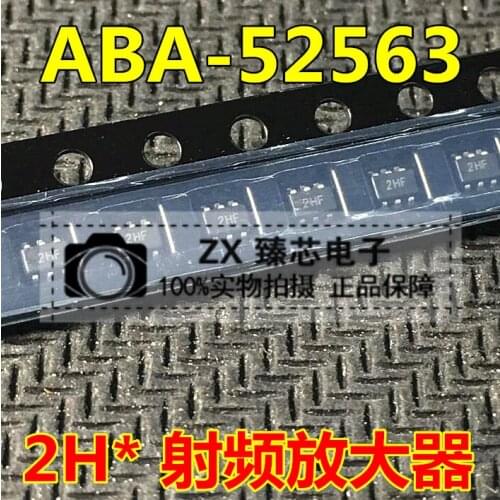 100% New&original In Stock ABA-52563-TR1G ABA52563 Marking:2H* SOT-363 3.5GHZ 5V