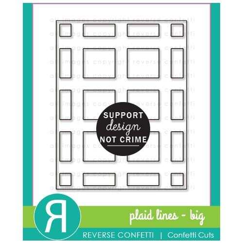 AliliArts Metal Cutting Dies Plaid Lines Panel diy Scrapbooking Photo Album Decorative Embossing PaperCard Crafts Die