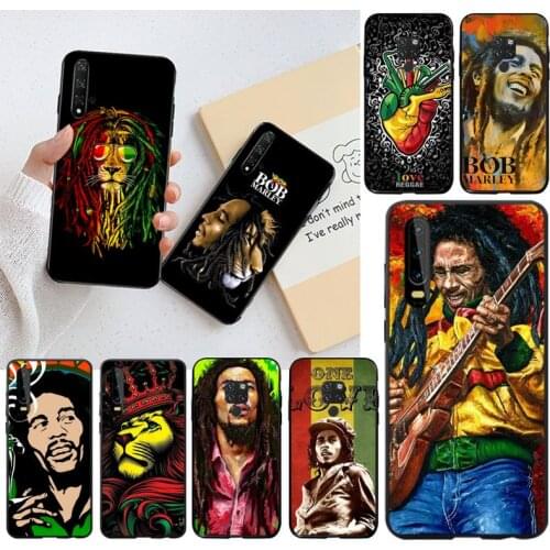 Lion Reggae Bob Marley Phone Case for Huawei P40 P30 P20 lite Pro Mate 30 20 Pro P Smart 2020 prime