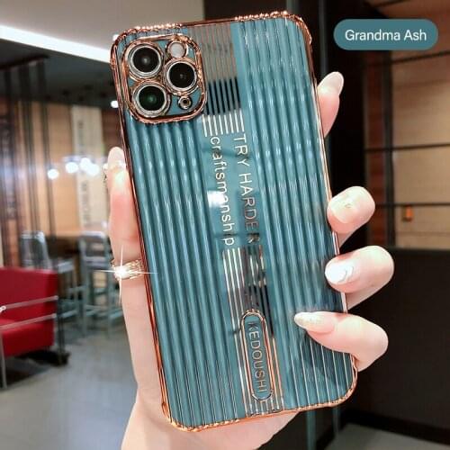 Luxury Plating Trunk Silicone Phone Case For iPhone 11 Pro Max XSmax XR XS X 8 7 6 Plus Ultra-thin Protection Cover