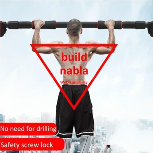 Door Horizontal Bars Steel Adjustable Home Gym Workout wall horizontal bar Pull Up Training Bar Sport Fitness Sit-ups Equipments