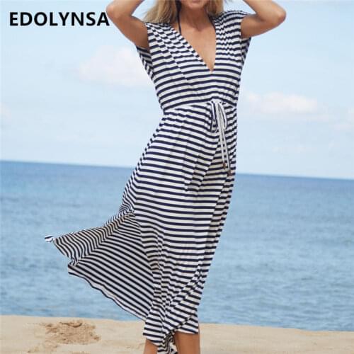 Расклешенные летние платья EDOLYNSA China At AliExpress
